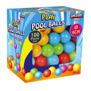 Σετ Μπαλάκια 06400 Play Pool Balls σε κουτί 100 τμχ Pilsan 8693461064005
