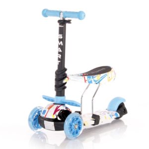 Πατίνι Lorelli Smart Scooter με κάθισμα Tracery Blue 10390020003 (ΔΩΡΟ Φωτάκι Led)