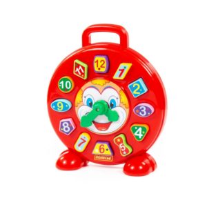 Παιχνίδι Ρολόι Ταξινόμησης Σχημάτων Και Αριθμών Polesie 62741 Clown clock shape sorter