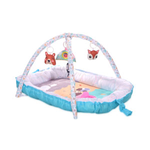 Φωλιά - Χαλάκι Δραστηριοτήτων Playmat Baby Nest Blue Lorelli 10300450001