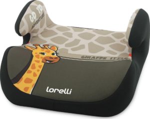 Κάθισμα Αυτοκινήτου Booster 15-36 Κιλά Topo Comfort Giraffe Dark Beige Lorelli 10070992003