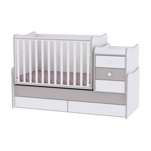 Πολυμορφικό παιδικό κρεβάτι Lorelli Maxi Plus New White String 10150300037A