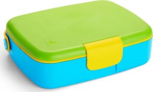 Munchkin Πλαστικό Παιδικό Σετ Φαγητού Bento Box Green/Blue 12530
