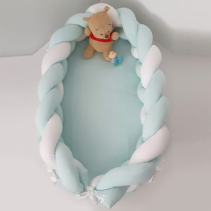 Φωλιά ύπνου με αποσπώμενη πλεξούδα Baby Oliver Μέντα 16x200cm 46-6716/130