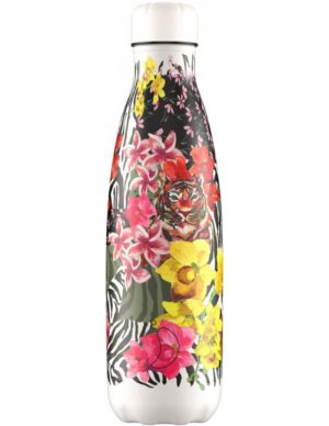 Chilly s Original Series Μπουκάλι Θερμός Tropical Hibiscus Tigers 500ml 22597