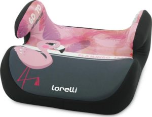 Κάθισμα Αυτοκινήτου Booster 15-36 Κιλά Topo Comfort Flamingo Grey&Pink Lorelli 10070992005