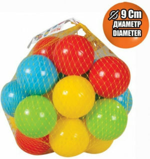 Pilsan Play Pool Balls Χρωματιστές μπάλες 10 τεμ. 06155 9cm
