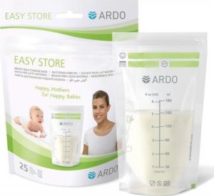 Ardo Easy Store, Σακουλάκια Αποθήκευσης Μητρικού Γάλακτος Αποστειρωμένα, 25τμχ