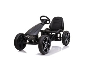 Παιδικό Αυτοκίνητάκι Go Kart με πετάλια XMX610 Mercedes-Benz Eva, Black