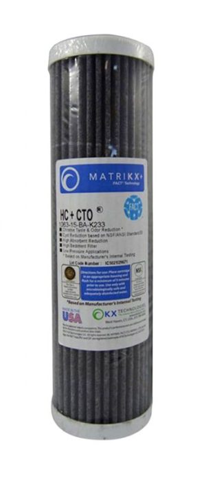 Ανταλλακτικό Φίλτρο Ενεργού Άνθρακα MATRIKX HC+CTO 1 micron