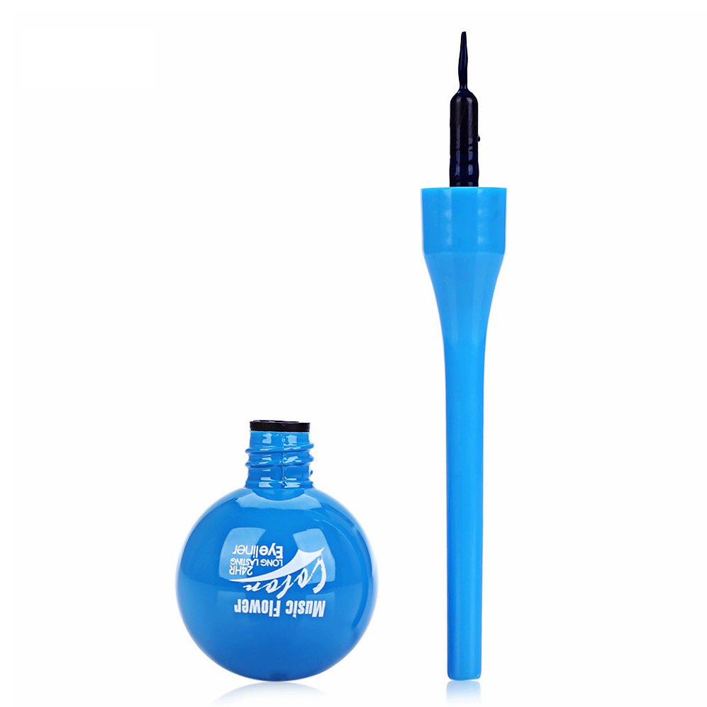 MUSIC FLOWER Lollipop Eyeliner με Χρώμα και Τρίχινο Πινελάκι 30g 3#-Μπλε