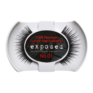 Exposed 100% Premium Human Hair Eyelashes (10329) Style 1