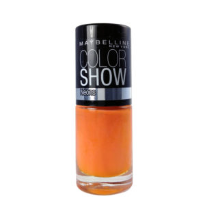 Maybelline Color Show Neons Nail Polish 7ml 187 Sweet Clementine