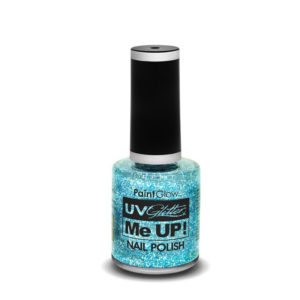 Paintglow Neon UV Glitter Nail Polish 12ml (Beauty 10503) Ice Blue