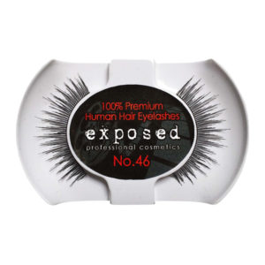 Exposed 100% Premium Human Hair Eyelashes (10329) Style 46
