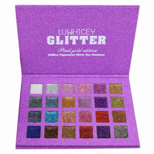 LUWHICEY Παλέτα 24 Σκιές με Glitter by La Meila