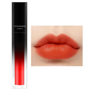 NYUHANFEI Matte Lip Gloss για Άψογα Χείλη 6g by La Meila #1-Dirty Orange