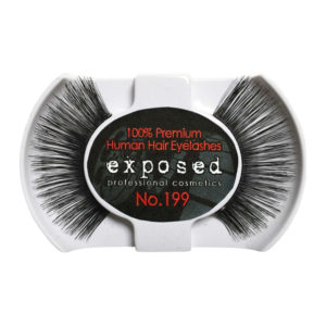 Exposed 100% Premium Human Hair Eyelashes (10329) Style 199