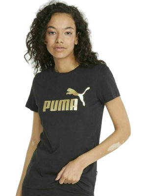 Puma Ess Metallic Logo T-Shirt (848303-01)