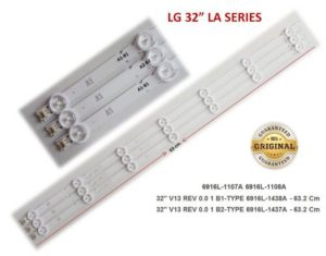 LG 32 SET 3PCS LED BAR 32 V13 REV0.01