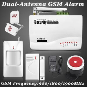 ΑΣΥΡΜΑΤΟΣ ΣΥΝΑΓΕΡΜΟΣ ΜΕ GSM Τηλεφωνική Ενημέρωση Full Pack με Ασύρματο Radar, 2 Ασύρματες παγίδες, Σειρήνα, 2 τηλεχειριστήρια, Dual Antenna - Wireless GSM Home Security Burglar Alarm System Auto Dialer SMS SIM Call 433MHz
