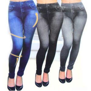 ΕΛΑΣΤΙΚΟ ΚΟΛΑΝ ΤΥΠΟΥ ΤΖΙΝ Slim n Lift Caresse Jeans Διάφορα χρώματα, ενα μέγεθος ελαστικό