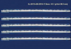 PHILIPS SET LED BAR GJ-2K15-430-D510-17.8MM-V3.1