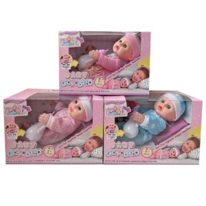 Toymarkt Μωρό Κούκλα Με Ήχους και Αξεσουάρ 35 εκ. 3+ ετών 78-210