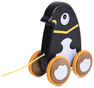 Lorelli Pull-Along Συρόμενο Παιχνίδι Penguin 10191590003