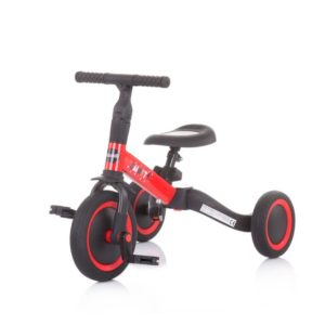 Chipolino Smarty 2 in 1 Μετατρεπόμενο Τρίκυκλο Ποδήλατο 12+ μηνών - Red (TRKSM0201RE )