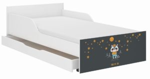 Παιδικό Κρεβάτι Pufi 90x180 cm με Συρτάρι + Δώρο Στρώμα - Badger