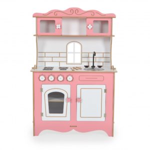 Moni Toys Rosey s Ξύλινη Παιδική Κουζίνα με Αξεσουάρ 70x33x105cm CG39