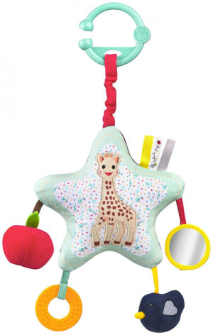 Sophie La Girafe Κρεμαστό Παιχνίδι Κούνιας & Καροτσιού Αστέρι 0+ μηνών 230850