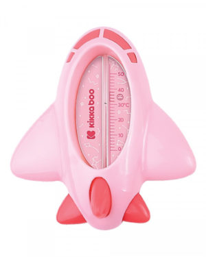 Kikka Boo Θερμόμετρο Μπάνιου Δωματίου Plane Pink 31405010023
