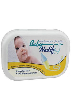 Baby Nadif Ρινικός Αποφρακτήρας για Βρέφη και Παιδιά με 3 Ανταλλακτικά Ρύγχη 8033776700654