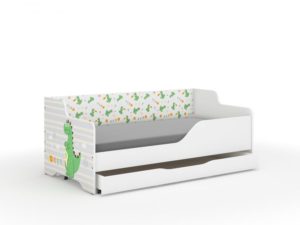 Παιδικός Καναπές Κρεβάτι Lilu 2 σε 1 160 x 80 cm με Συρτάρι + Δώρο Στρώμα - Dino