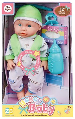 Κούκλα Με Ήχους και Αξεσουάρ 35 εκ. Toymarkt 78-184