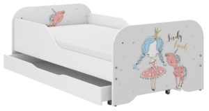 Παιδικό Κρεβάτι Miki 160 x 80 cm με Συρτάρι + Δώρο Στρώμα - Lovely Friends