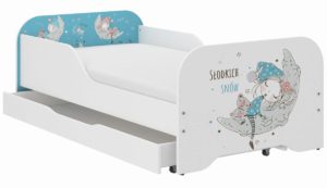 Παιδικό Κρεβάτι Miki 160 x 80 cm με Συρτάρι + Δώρο Στρώμα - Sleepyhead