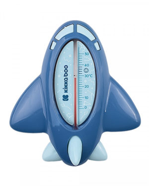 Kikka Boo Θερμόμετρο Μπάνιου Δωματίου Plane Blue 31405010025