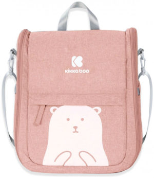 Kikka Boo Travel Bag 2 in 1 Τσάντα Μετατρεπόμενη σε Κρεβάτι Bear Pink 31108020044