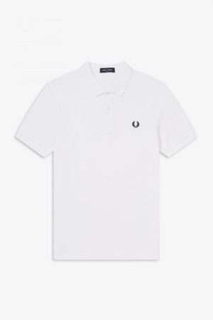 Fred Perry Polo Ανδρικό - The Fred Perry Shirt - M6000-100 - White Navy