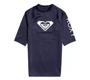 Roxy -T-Shirt Γιά κορίτσι προστασίας-ήλιο Whole Hearted - Short Sleeve Rash Vest -ERGWR03206-MOOD