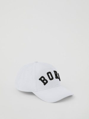 Bjorn Borg Ανδρικό Καπέλο - Borg Logo Cap - Brilliant White - 10001814-WE001