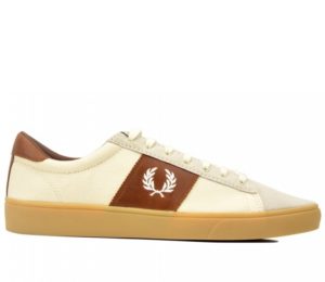 Fred Perry Παπούτσι Ανδρικό - SNEAKER Spencer Canvas/SUEDE Μπέζ