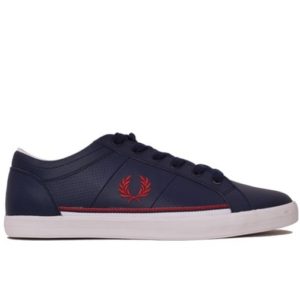 Fred Perry - Παπούτσι Ανδρικό - BASELINE PERF LEATHER ΜΠΛΕ B7114-C88