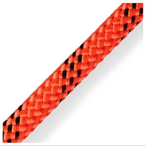 Marlow Static Lsk Access Rope 10.5mm Orange With Black Fleck