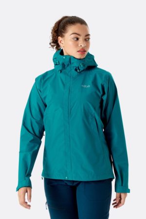 Rab Downpour Eco Waterproof Jacket Ultramarine Women s