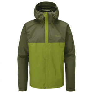 Rab Downpour Eco Waterproof Jacket Army Aspen Green Men s