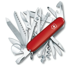 Victorinox Pocket Knife Swiss Champ Red